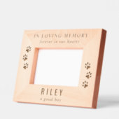 Dog Pet Memorial Gegraveerde Lijstjes (Links)