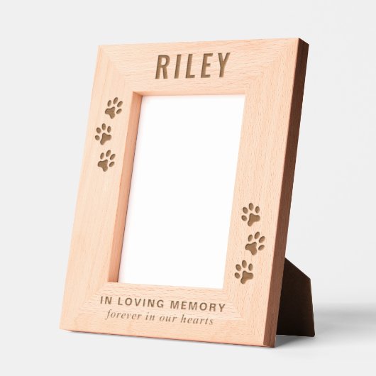 Dog Pet Memorial Gegraveerde Lijstjes (Links)