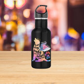 Dog Pet Memorial Waterverf Cute Design Love Waterfles