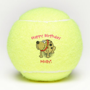 Dog Pet Speelgoed Cute Birthday Tennisballen