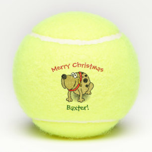 Dog Pet Speelgoed Cute Kerstmis Tennisballen