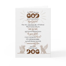 Dog Pet Sympathie Gods Gift of a Loyal Friend
