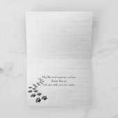 Dog Pet verliest sympathie voor hout Kaart (Binnen)