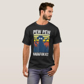Dog Pew Pew Madafakas Crazy Dogs T-shirt (Voorkant volledig)