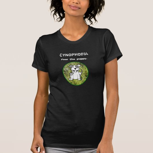 Dog Phobia - Cynofobie T-shirt (Voorkant)