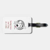 Dog Photo Bagagelabel (Achterkant horizontaal)