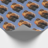 Dog Photo Boxer Puppy Cadeaupapier (Hoek)