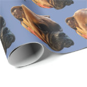 Dog Photo Boxer Puppy Cadeaupapier (Rol Hoek)