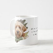 Dog Photo Coffee Mug Personalized Pet Lover Gift Koffiemok (Voorkant links)