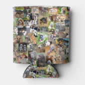 Dog Photo Collage, Koelbox Blikjeskoeler (Voorkant)