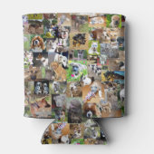 Dog Photo Collage, Koelbox Blikjeskoeler (Achterkant)