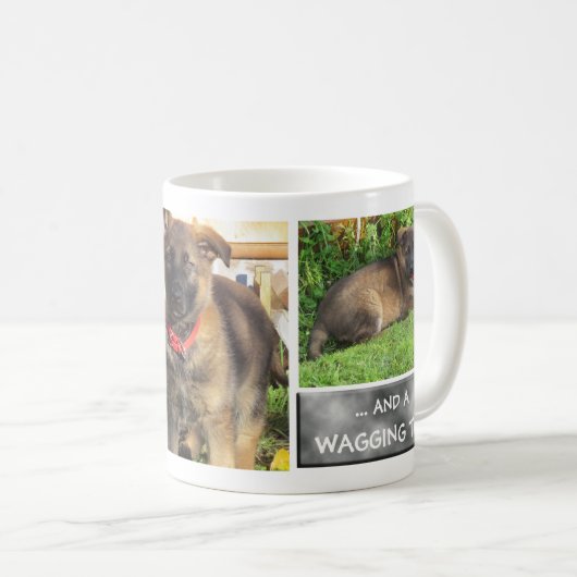 Dog Photo Collage Mok (Voorkant rechts)