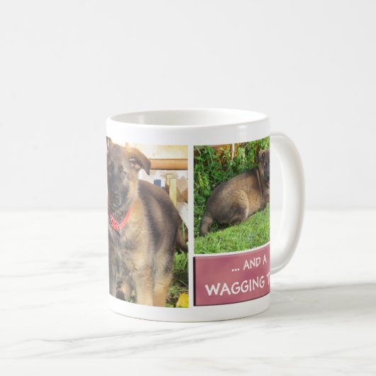 Dog Photo Collage Mok (Voorkant rechts)