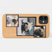 Dog Photo Display, 3 foto's personaliseren Case-Mate iPhone Case (Achterkant (horizontaal))