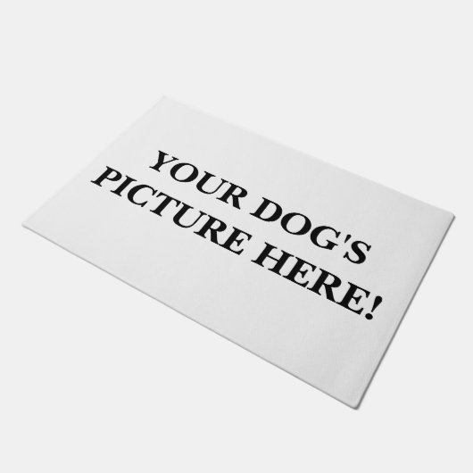Dog Photo Doormat Deurmat (Schuin)