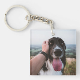 Dog Photo Gift for Dad Sleutelhanger
