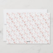 Dog Photo | JUISTE HOWLIDAYS | Overla Rood en zwar Feestdagenkaart (Achterkant)