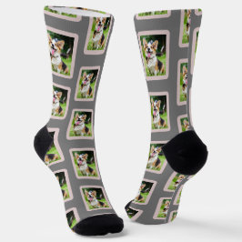 Dog Photo Lover Fun Socks Sokken