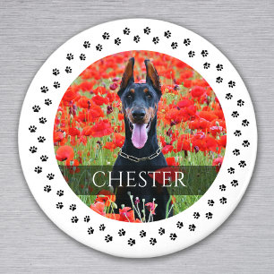 Dog Photo Magnet - Personeelsgebonden toetsenbord