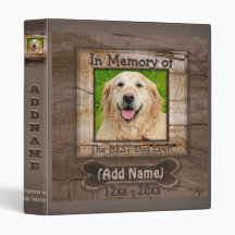 Dog Photo Memorial