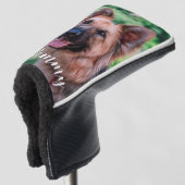 Dog Photo - Pet Photo Dog Dad Hondenliefhebber Golfheadcover (3/4 voorkant)