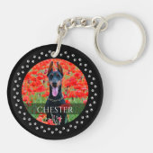 Dog Photo Sleutelhanger - Persoonlijk toetsenbord (Achterkant)