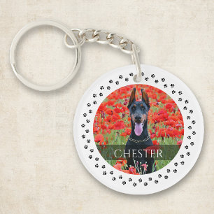 Dog Photo Sleutelhanger - Persoonlijk toetsenbord