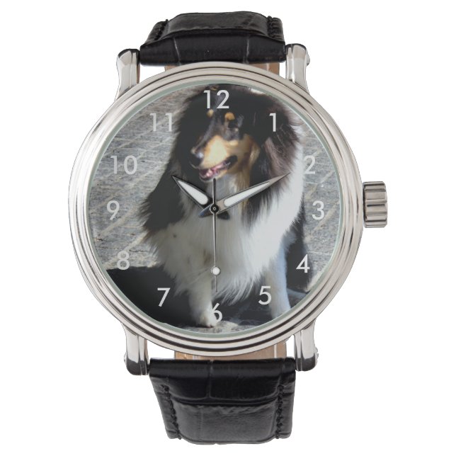Dog Photo Watch Horloge (Voorkant)