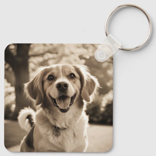 Dog Pic Sleutelhangers (Achterkant)