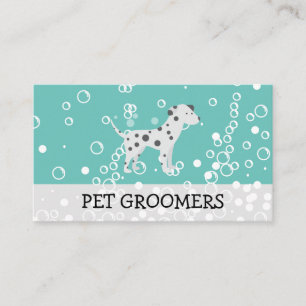 Dog-pictogram Pet Groomer Dierlijke diensten Visitekaartje