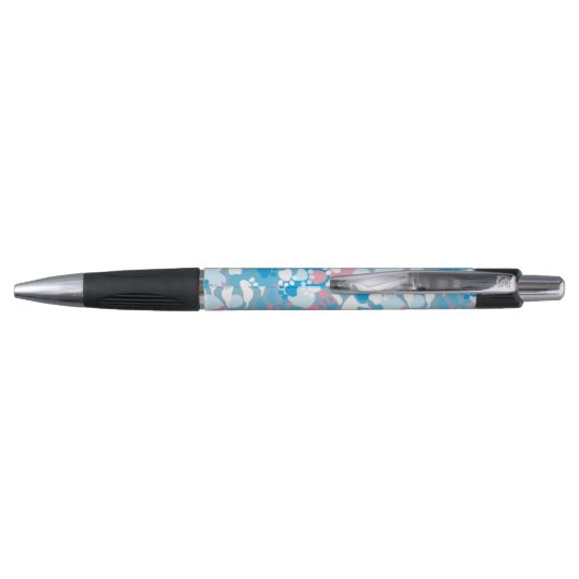 Dog Pink en Blue Camouflage Pattern Pen (Achterkant)