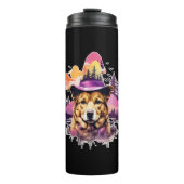 Dog Pink Halloween 2 Thermosbeker (Voorkant)