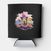 Dog Pink Halloween Blikjeskoeler (Voorkant)