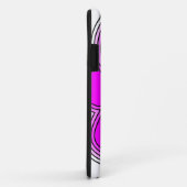 Dog Pink in roze met contouren Case-Mate iPhone Case (Achterkant/rechts)