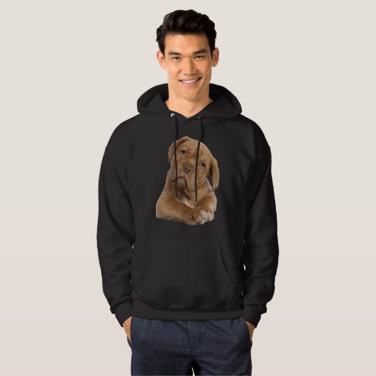 Dog Pitbull Hoodie (Voorkant volledig)