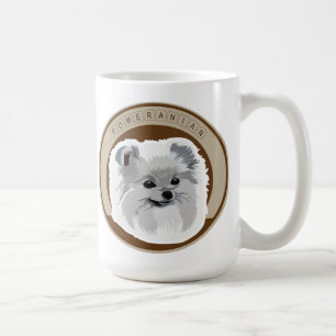 Dog Pomeranian Koffiemok