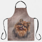 Dog Pomeranian Spitz Schort (Voorkant)