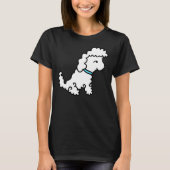 Dog Poodle T-shirt (Voorkant)