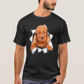 Dog Poodle T-shirt (Voorkant)