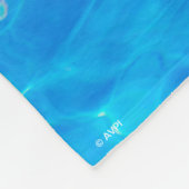 Dog Pool Party Fleece Deken (Hoek)