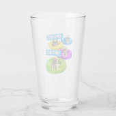 Dog Pool Party Glas (Achterkant)