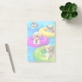 Dog Pool Party Post-it® Notes (Kantoor)