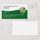 Dog Poop Removal Services  Visitekaartje (Voorkant / Achterkant)