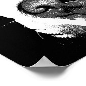 Dog pop art poster (Hoek)