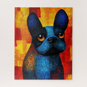Dog Portrait Art Puzzel