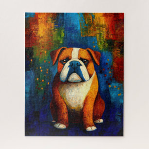 Dog Portrait Art Puzzel