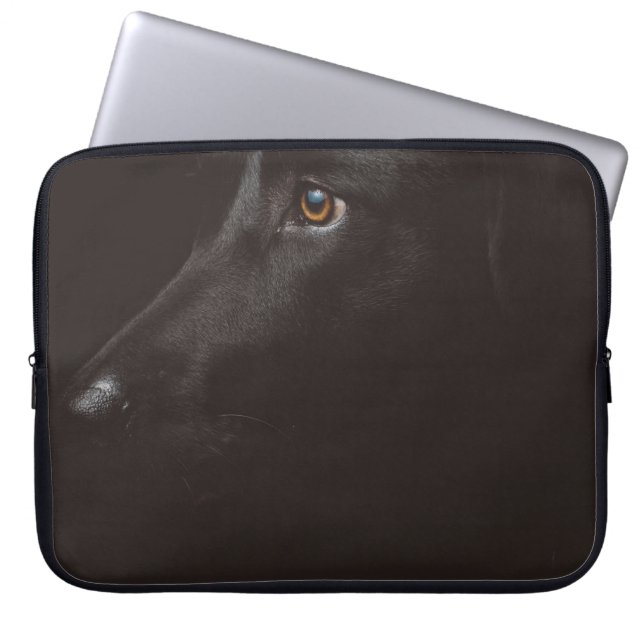 DOG PORTRAIT LAPTOP SLEEVE (Voorkant)