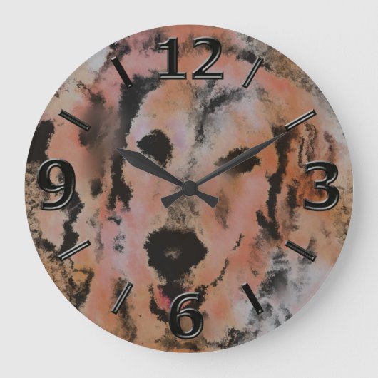 DOG PORTRAIT SANDY GROTE KLOK (Voorkant)