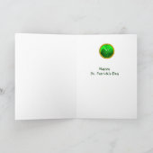 DOG PORTRAITS/Irish Greyhound Gold Photo Template Kaart (Binnen)