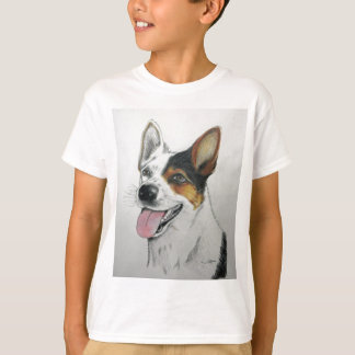 Dog portret van Jim Ott T-shirt